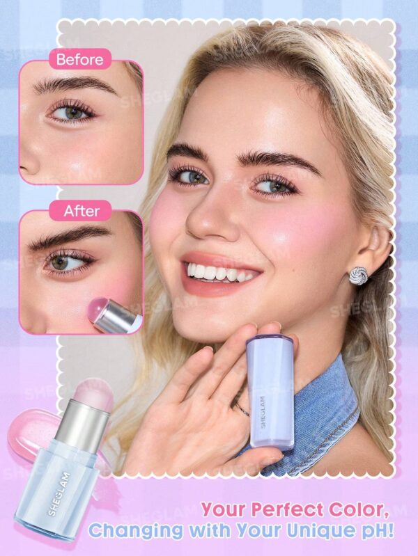 رژگونه استیکی شیگلم مدل کره ای Buttery Bliss Blush Stick PHresh تغییر رنگ با PH پوست