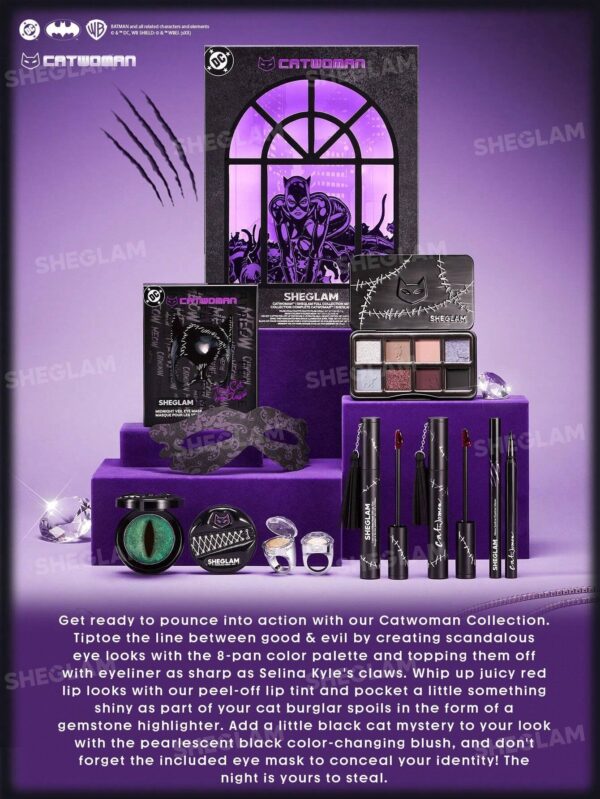 تینت لب پیل آف شیگلم مدل زن گربه ای CATWOMAN رنگ Swift End