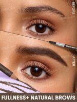 مداد ابرو شیگلم مدل تراشیدنی Fluff Line رنگ Chocolate