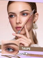 مداد ابرو شیگلم مدل تراشیدنی Fluff Line رنگ Taupe