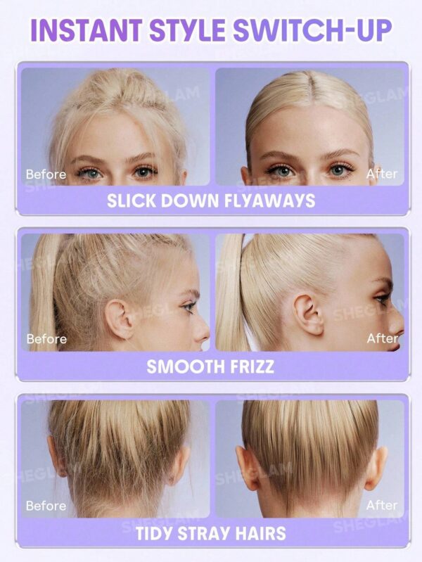 ریمل مو شیگلم حالت دهنده موهای خرد و ضدوز مدل on the glow style keeper