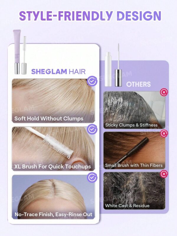 ریمل مو شیگلم حالت دهنده موهای خرد و ضدوز مدل on the glow style keeper