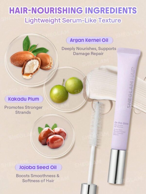 ریمل مو شیگلم حالت دهنده موهای خرد و ضدوز مدل on the glow style keeper