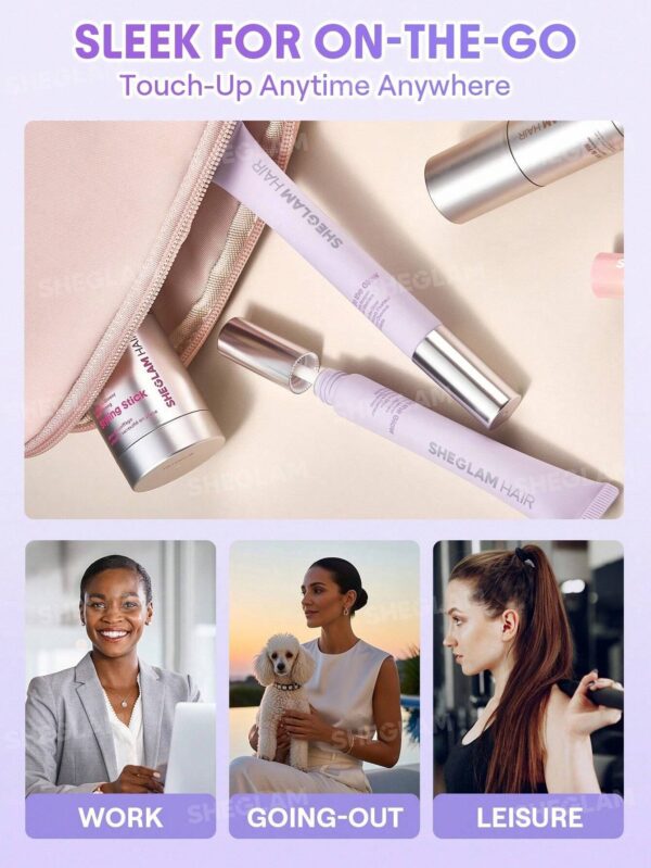 ریمل مو شیگلم حالت دهنده موهای خرد و ضدوز مدل on the glow style keeper