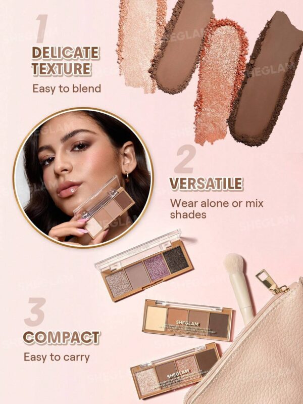 سایه 4رنگ شیگلم Essentials Pocket مدل Fortune