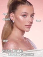 هایلایتر استیکی شیگلم مدل کره ای Buttery Bling رنگ Rose Rush