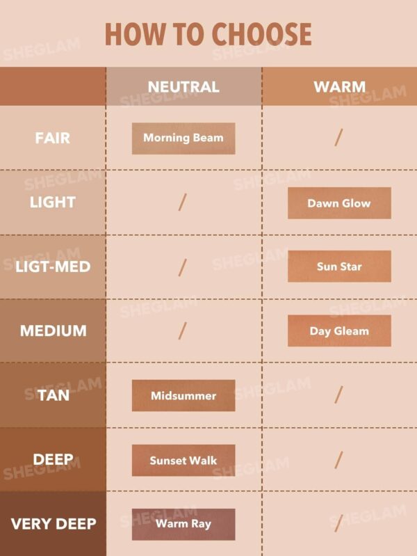 برنزر پودری شیگلم رنگ Morning Beam