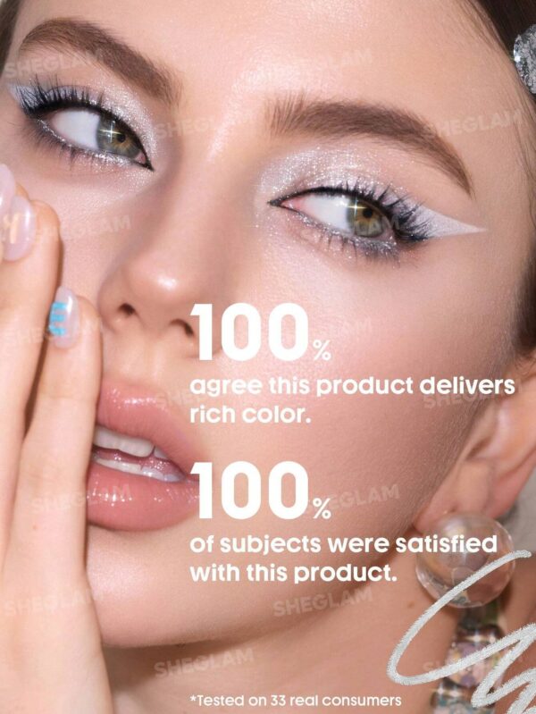 خط چشم ژلی شیگلم مدل Boldline Longwear رنگ نقره ای Silver