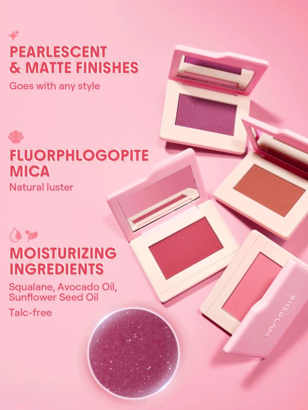 رژگونه شیگلم مدل Dream Touch رنگ Cherry Aura