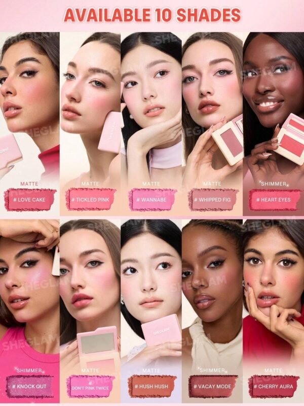 رژگونه شیگلم مدل Dream Touch رنگ Don’t Pink Twice