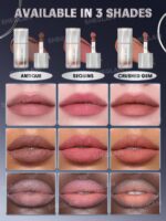 رژلب مایع گلیتری شیگلم رنگ Crushed Gem از کالکشن Lustra