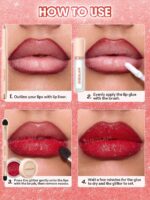 کیت رژلب گلیتری شیگلم رنگ Curtain Call