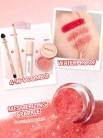 کیت رژلب گلیتری شیگلم رنگ Curtain Call