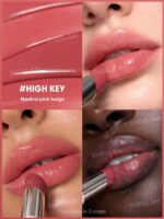 بالم لب براق رنگی شیگلم مدل Silk Slip رنگ High Key