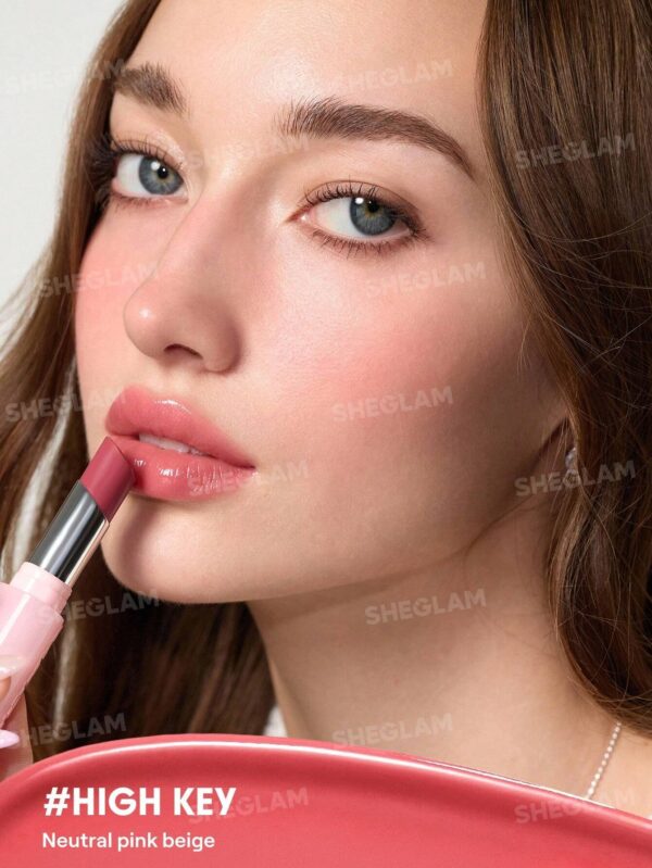 بالم لب براق رنگی شیگلم مدل Silk Slip رنگ High Key