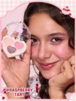 پالت سایه چشم سه‌رنگ شیگلم مدل Berry Besties رنگ Respberry Tart