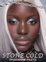 سایه 4رنگ شیگلم از کالکشن Lustra مدل Stone Cold Eyeshadow