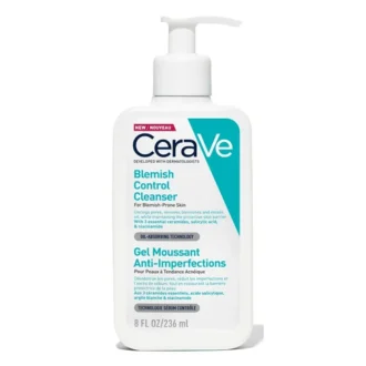 ژل پاک‌کننده ضد جوش سراوی سراوی Acne Blemish Control Cleanser