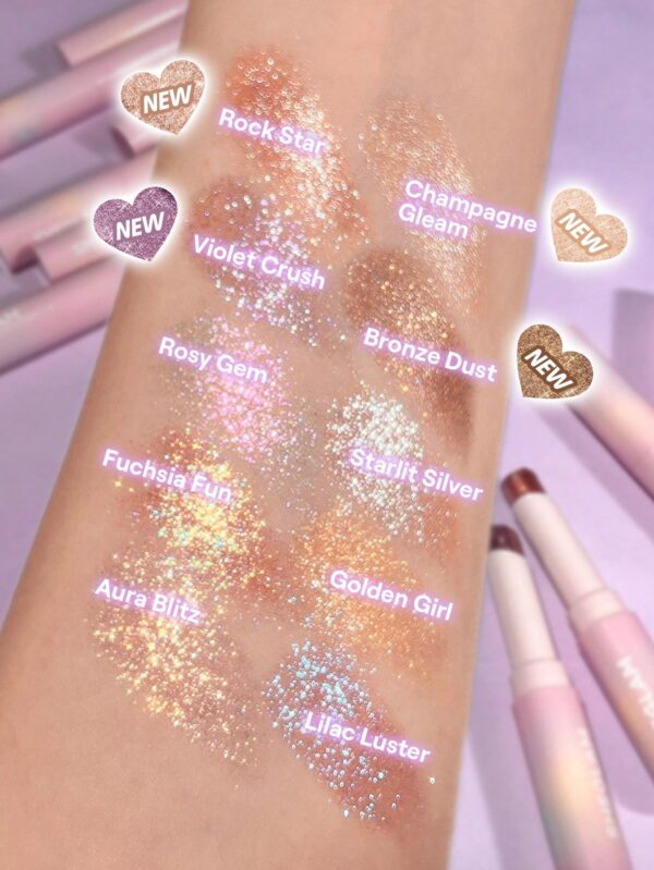 سایه چشم استیکی مدل شیگلم مدل Crystal Jelly Glaze Stick رنگ Bronze Dust