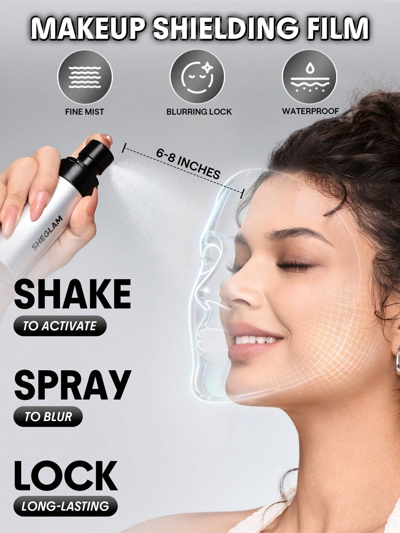 اسپری فیکس آرایش شیگلم مدل Camera On Blurring Waterproof حجم 60 میلیلیتر 4 On Blurring Waterproof Setting Spray 60 1778594781869 اسپری فیکس آرایش شیگلم مدل Camera On Blurring Waterproof حجم 60 میلیلیتر