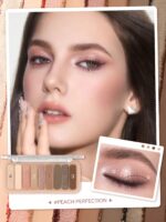 پالت سایه چشم شیگلم مدل Peach Perfection Palette با تناژ هلویی نود