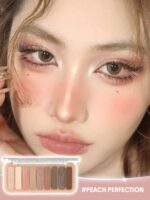 پالت سایه چشم شیگلم مدل Peach Perfection Palette با تناژ هلویی نود