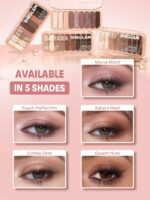 پالت سایه چشم شیگلم مدل Peach Perfection Palette با تناژ هلویی نود