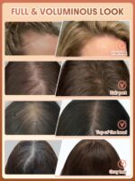 پودر پرپشت کننده مو شیگلم مدل Volume Boost 3D Hair Fiber رنگ Light Brown