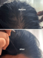 پودر پرپشت کننده مو شیگلم مدل Volume Boost 3D Taupe فیبر مو رنگ Taupe