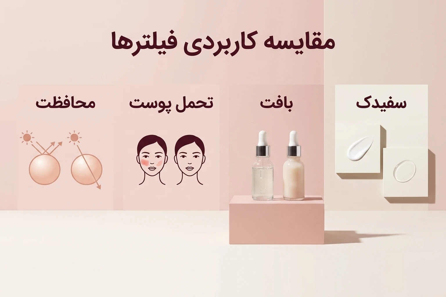 تفاوت ضدآفتاب فیزیکی و شیمیایی؛ راهنمای تصویری انتخاب و مصرف