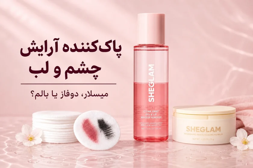 راهنمای پاک‌کردن آرایش چشم و لب؛ انتخاب میسلار، دوفاز و بالم