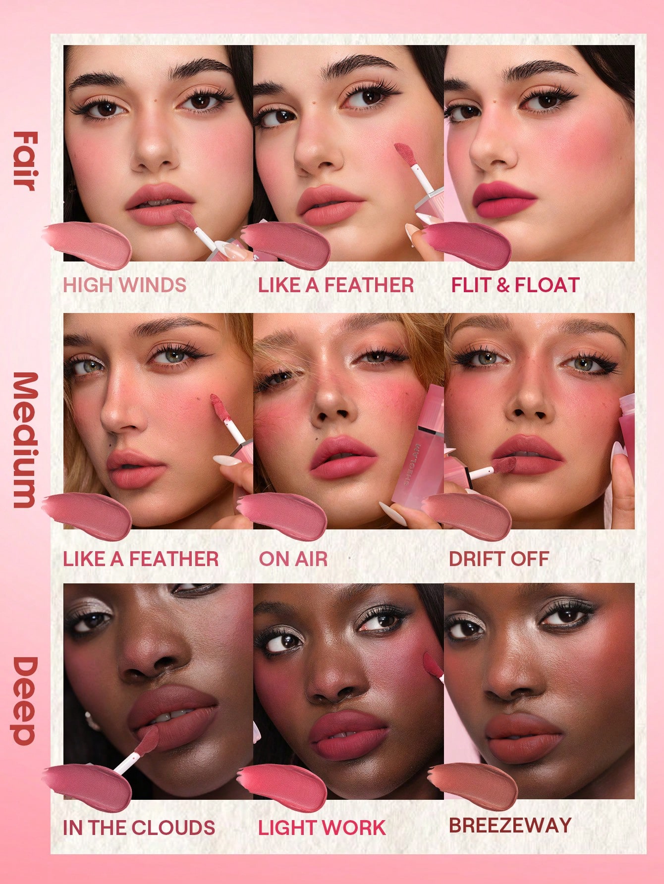 رژلب و رژگونه مایع شیگلم مدل Air Plush Lip & cheek Cream رنگ Breezeway 4 Air Plush Lip cheek Cream Breezeway 1780367791980 رژلب و رژگونه مایع شیگلم مدل Air Plush Lip & cheek Cream رنگ Breezeway