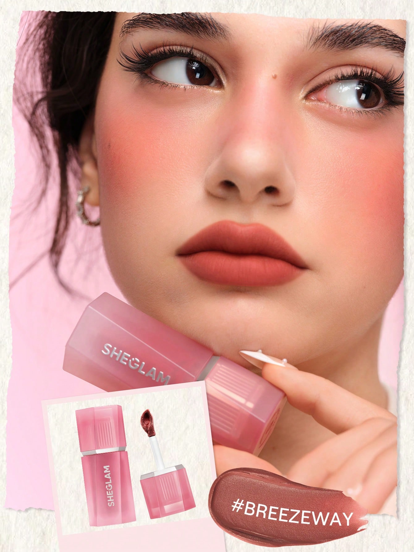 رژلب و رژگونه مایع شیگلم مدل Air Plush Lip & cheek Cream رنگ Breezeway 5 Air Plush Lip cheek Cream Breezeway 1780367804650 رژلب و رژگونه مایع شیگلم مدل Air Plush Lip & cheek Cream رنگ Breezeway