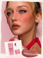 رژلب و رژگونه مایع شیگلم مدل Air Plush Lip & cheek Cream رنگ Breezeway