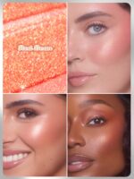 هایلایتر استیکی شیگلم مدل کره ای Buttery Bling رنگ Red Bean