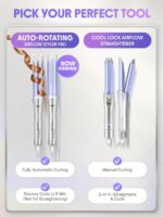 فر کننده اتوماتیک مو شیگلم با فناوری باد سرد مدل One touch Airflow سایز 32 میلی متر