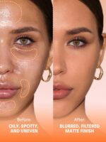 پودر فیکس شیگلم SPF دار مدل Insta Ready Sunset Blur رنگ Smooth Sand