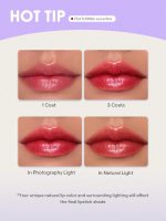 لیپ گلاس جیبی شیگلم رنگ Ambrosia مدلpocket Lip Jam
