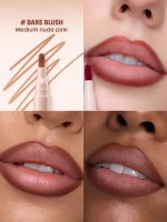 خط لب مایع ماژیکی شیگلم رنگ Bare Blush