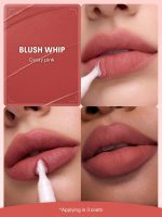رژ لب مات مخملی شیگلم مدل مارشمالو پاف رنگ Blush Whipe