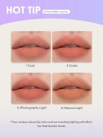 رژ لب مات مخملی شیگلم مدل مارشمالو پاف رنگ Blush Whipe