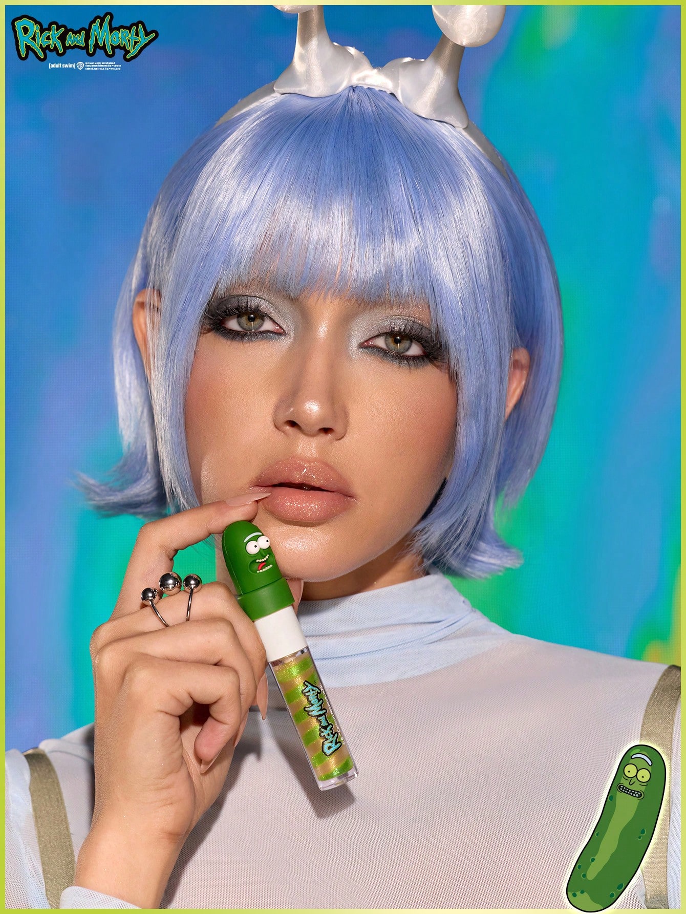 لیپ گلاس براق شیگلم ریک اند مورتی مدل Pickle Rick 2 Pickle Rick 1785419767602 لیپ گلاس براق شیگلم ریک اند مورتی مدل Pickle Rick