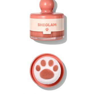 رژگونه استمپی پنجه گربه ای شیگلم Sheglam Cutie Paw Blush رنگ Burnin Up