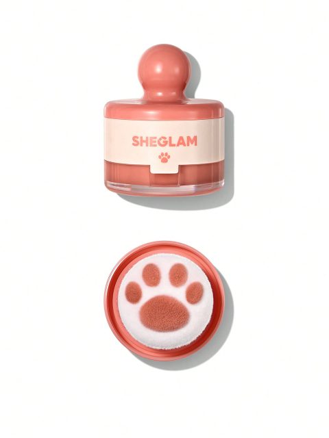 رژگونه استمپی پنجه گربه ای شیگلم Sheglam Cutie Paw Blush رنگ Burnin Up