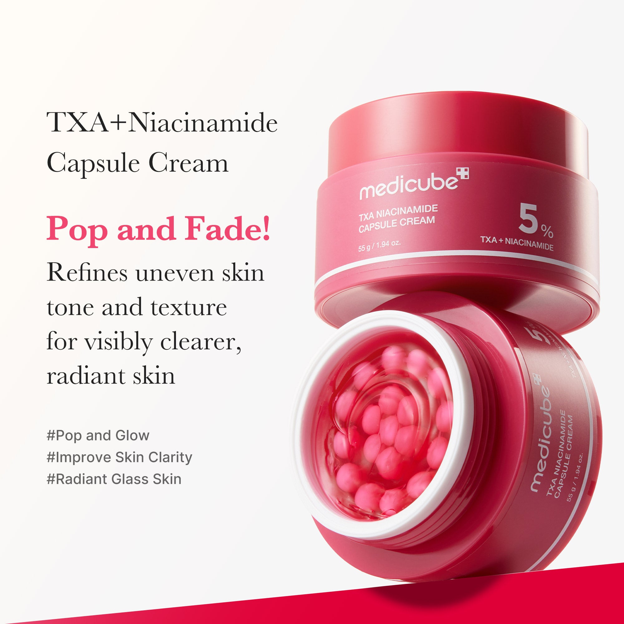 کرم کپسولی TXAو نیاسینامید مدیکیوب ضدلک و روشن کننده 55گرم 1 TXA 55 1783474635748 کرم کپسولی TXAو نیاسینامید مدیکیوب ضدلک و روشن کننده 55گرم
