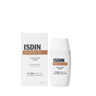ضد آفتاب رنگی ضد لک ایزدین مدل Active Unify Spf +50