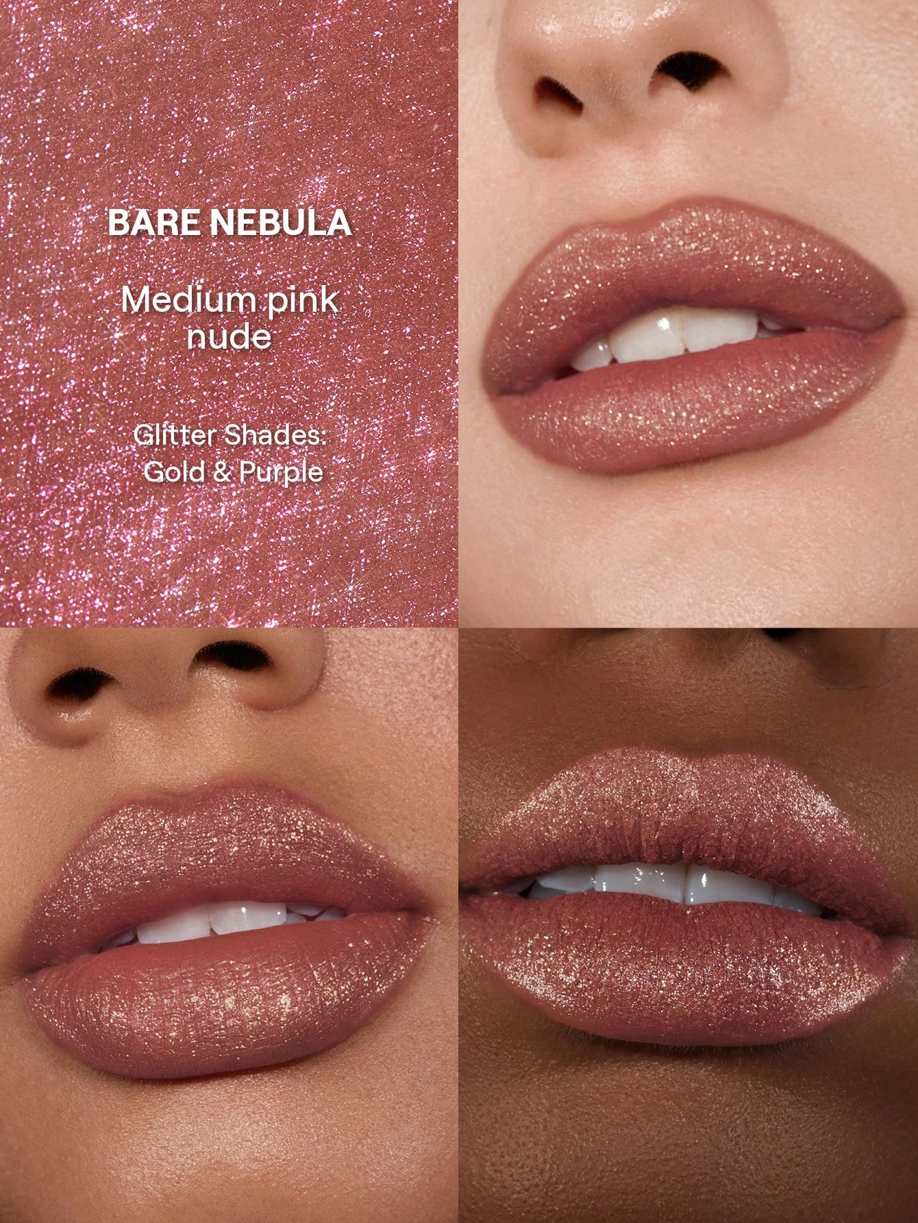 رژلب مایع گلیتری شیگلم رنگ Bare Nebula 1 Bare Nebula 1787596967873 رژلب مایع گلیتری شیگلم رنگ Bare Nebula