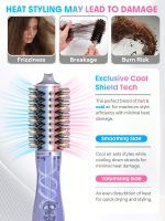 برس سشواری حالت دهنده مو شیگلم مدل Cool Shield Blowout Brush Pro