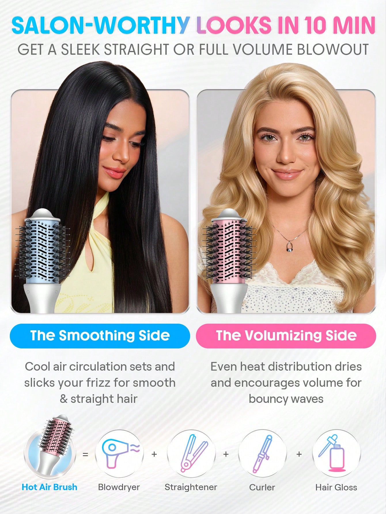 برس سشواری حالت دهنده مو شیگلم مدل Cool Shield Blowout Brush Pro 2 Cool Shield Blowout Brush Pro 1786191765074 برس سشواری حالت دهنده مو شیگلم مدل Cool Shield Blowout Brush Pro