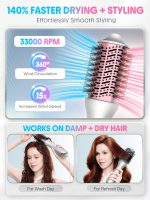 برس سشواری حالت دهنده مو شیگلم مدل Cool Shield Blowout Brush Pro